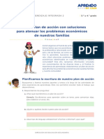 Nuestro Plan de Acción Con Soluciones para Atenuar Los Problemas Económicos de Nuestras Familias