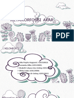 Kelompok 1 - Metamorfosis Akar - PSB 20 A