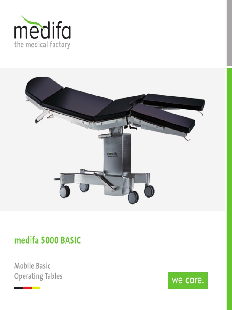 Medifa 5000 BASIC: Mobile Basic Operating Tables | PDF | Nature