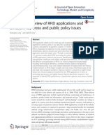 A Systematic Review of RFID Applications and Diffusion: Key Areas and Public Policy Issues