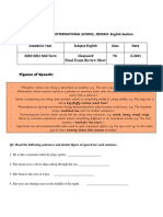 Final Exams Grammar Exam Review Sheet