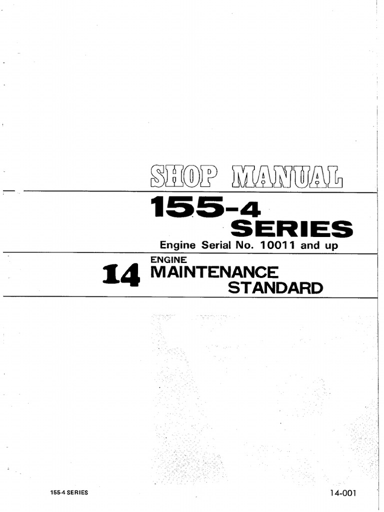 Maintenance Standard1 | PDF