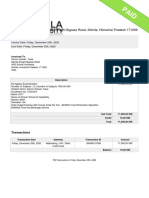 Invoice-Bhm 301 & BHM 302