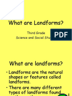 What Are Landforms?: Third Grade Science and Social Studies