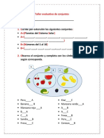 Taller Evaluativo de Conjuntos