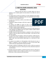 Matemática básica 1 - regla tres simple compuesta porciento