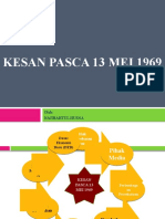 Kesan Pasca 13 Mei 1969