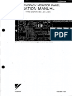 AC Servopack CACR-SRxxBE Operation Manual