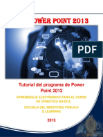 Tutorial Del Programa de Power Point 201