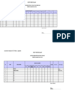 Format Laporan Nilai Ujian Sekolah Jenjang SD 2021