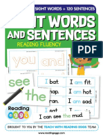 UK RE Sight Words Sentences