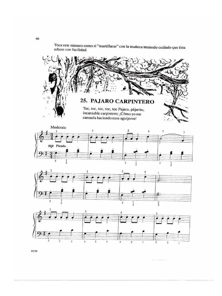 P jaro Carpintero Jhon Thompson PDF