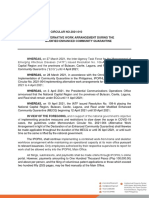 IPOPHL Memorandum Circular No. 2021-010 - Alternative Work Arrangment During The Modified Enhanced Community Quarantine
