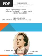 eminescu poet național