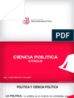 Sesion 1 Politica y Ciencia Politica Concepto e Importancia