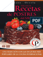 84 Recetas de Postres Del Mundo