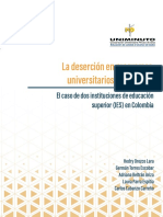 Libro - La Desercion en Programas Universitarios A Distancia - 2020