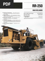 Road Reclaimer: Maximum Production - Rotor Driven by Cat