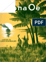 Aloha Oe 1884