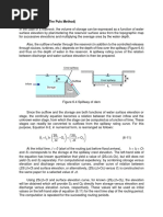 Reservoir Routing (The Puls Method) : T+o) and Surface Elevation, or Alternatively, (2S T. / T+o