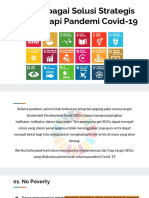 SDGs Sebagai Solusi Strategis Menghadapi Pandemi