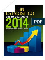 BOLETIN ESTADISTICO 2014 - Excel