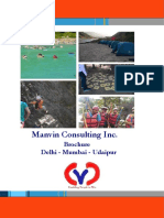 Manvin Consulting Inc.: Brochure Delhi - Mumbai - Udaipur