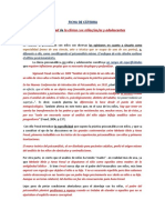 Ficha de Cátedra Especificidad de La Clínica Psicoanalítica Con Niñes y Adolescentes