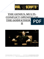 The Genius, Multi-Conflict Opening of The Godfather Part II