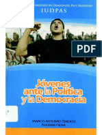 Jovenes Ante La Politica y La Democracia