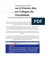 1 Passo À Frente Dos Seus Colegas Da Faculdade