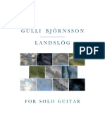 Landslög_-_For_Solo_Guitar_-_Gulli_Björnsson