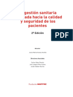 La Gestión Sanitaria Orientada Hacia La Calidad y Seguridad de Los Pacientes