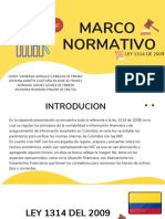 La Ley 1314 de 2009: Marco normativo para la implementación de las NIIF en Colombia