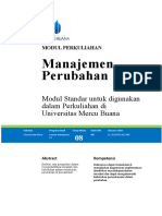 MODUL MANAJEMEN PERUBAHAN