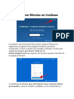 Cómo Comprar Bitcoins en Coinbase: Botón Registrarse Que Aparece en La Parte Superior Derecha de