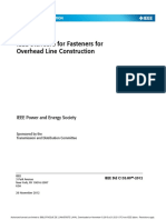Ieee Standard For Fasteners For Overhead Line Construction