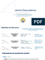 Indicadores Descriptivos