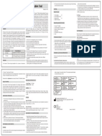 D-Dimer Rapid Quantitative Test