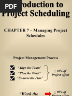 Chapter 7 - Managing Project Schedules