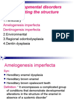 Developmental Disorders Affecting The Structure