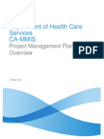 DHCS CA MMIS ProjectManagementPlanOverview