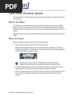 Card Printer Firmware Update: Before You Begin