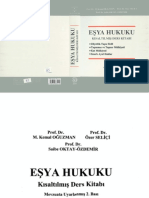 Eşya Hukuku PDF