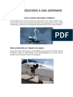 Daños Producidos A Una Aeronave