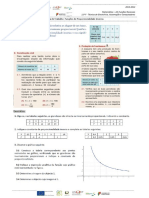 Ficha de Trabalho 1 - Funções Proporcionalidade Inversa