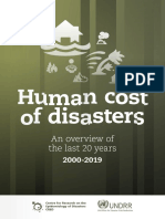 Human Cost of Disasters 2000-2019 Report - UN Office for Disaster Risk Reduction