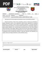 Boletas de 2° Grado