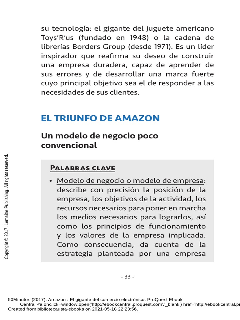 Amazon El Gigante Del Comercio Electrónico - (Desarrollo de La Empresa ...