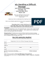 AZ Precept Workshop Form: Registration Form